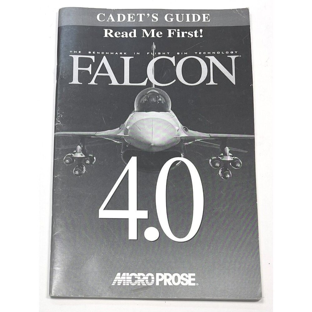 Falcon 4.0 (Micro Prose, 1998) CADET'S GUIDE ONLY *No Game Included* EUC